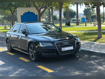 Audi A8 L 2014 Automatic 160,000 Km 6 Cylinder All Wheel Drive (AWD) Sedan Black