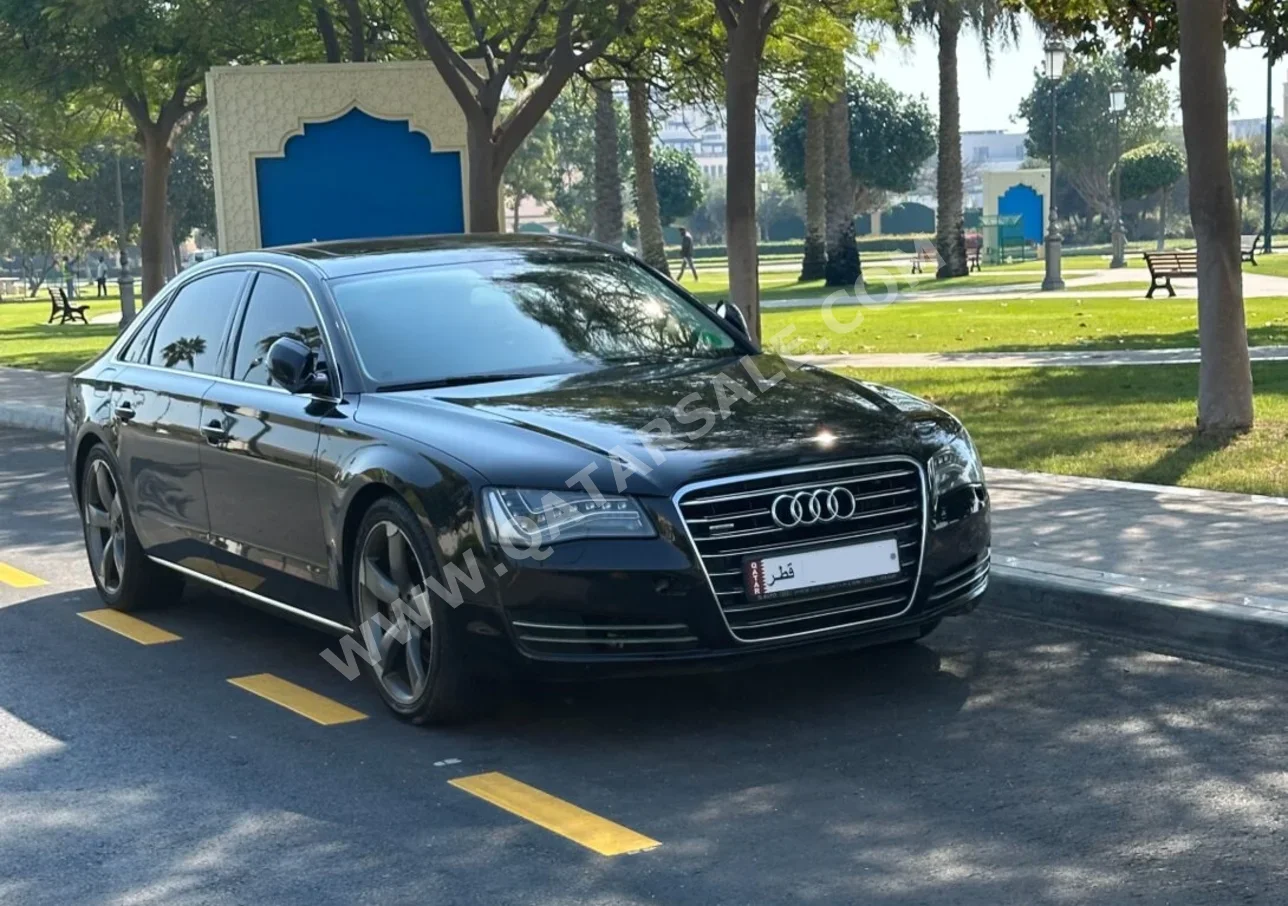 Audi  A8  L  2014  Automatic  160,000 Km  6 Cylinder  All Wheel Drive (AWD)  Sedan  Black