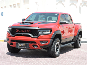 Dodge Ram TRX 2022 Automatic 140,000 Km 8 Cylinder Four Wheel Drive (4WD) Pick Up Red