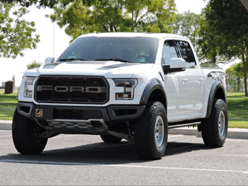 Ford Raptor 2017 Automatic 154,000 Km 6 Cylinder Four Wheel Drive (4WD) Pick Up White