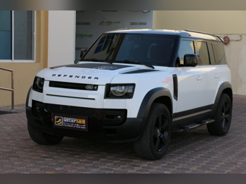 Land Rover Defender 110 2023 Automatic 75,000 Km 4 Cylinder Four Wheel Drive (4WD) SUV White With Warranty