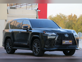 Lexus LX 600 F Sport 2024 Automatic 53,000 Km 6 Cylinder Four Wheel Drive (4WD) SUV Black With Warranty