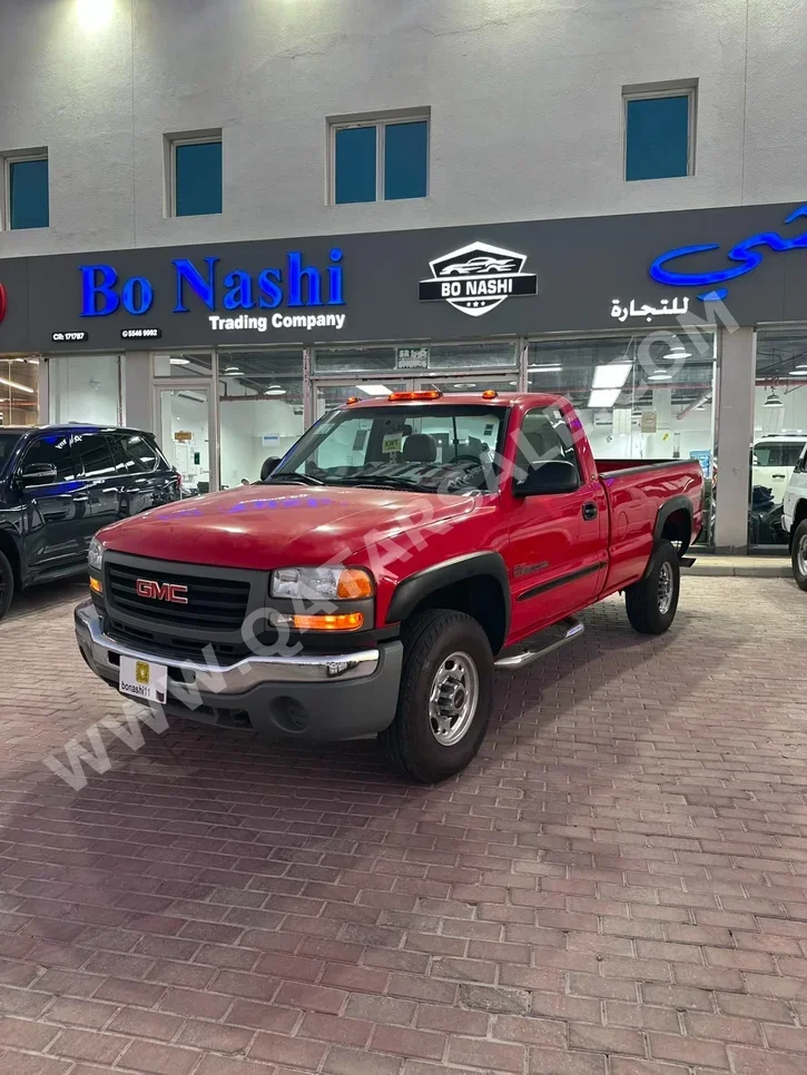 جي ام سي  سييرا  2500 HD  2006  عادي  482,000 كم  8 سلندر  دفع رباعي  بيكب  أحمر