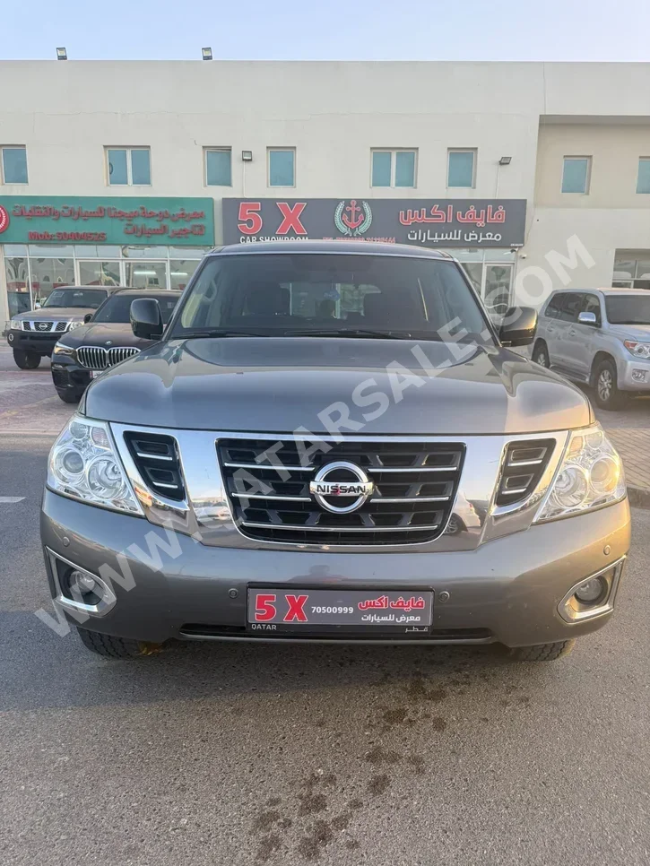 Nissan  Patrol  XE  2019  Automatic  202,000 Km  6 Cylinder  Four Wheel Drive (4WD)  SUV  Gray