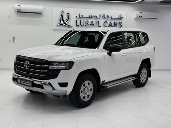 Toyota  Land Cruiser  GX  2024  Automatic  81,000 Km  6 Cylinder  Four Wheel Drive (4WD)  SUV  White  With Warranty