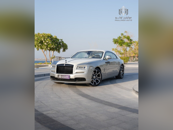 Rolls-Royce  Wraith  Black Badge  2016  Automatic  75,000 Km  12 Cylinder  All Wheel Drive (AWD)  Coupe / Sport  Silver
