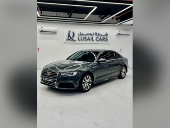 Audi A6 2017 Automatic 111,000 Km 6 Cylinder Rear Wheel Drive (RWD) Sedan Gray
