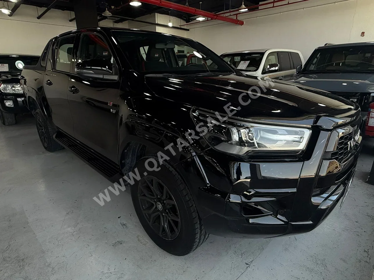 Toyota Hilux GR Sport 2023 Automatic 49,000 Km 6 Cylinder Four Wheel Drive (4WD) Pick Up Black With Warranty