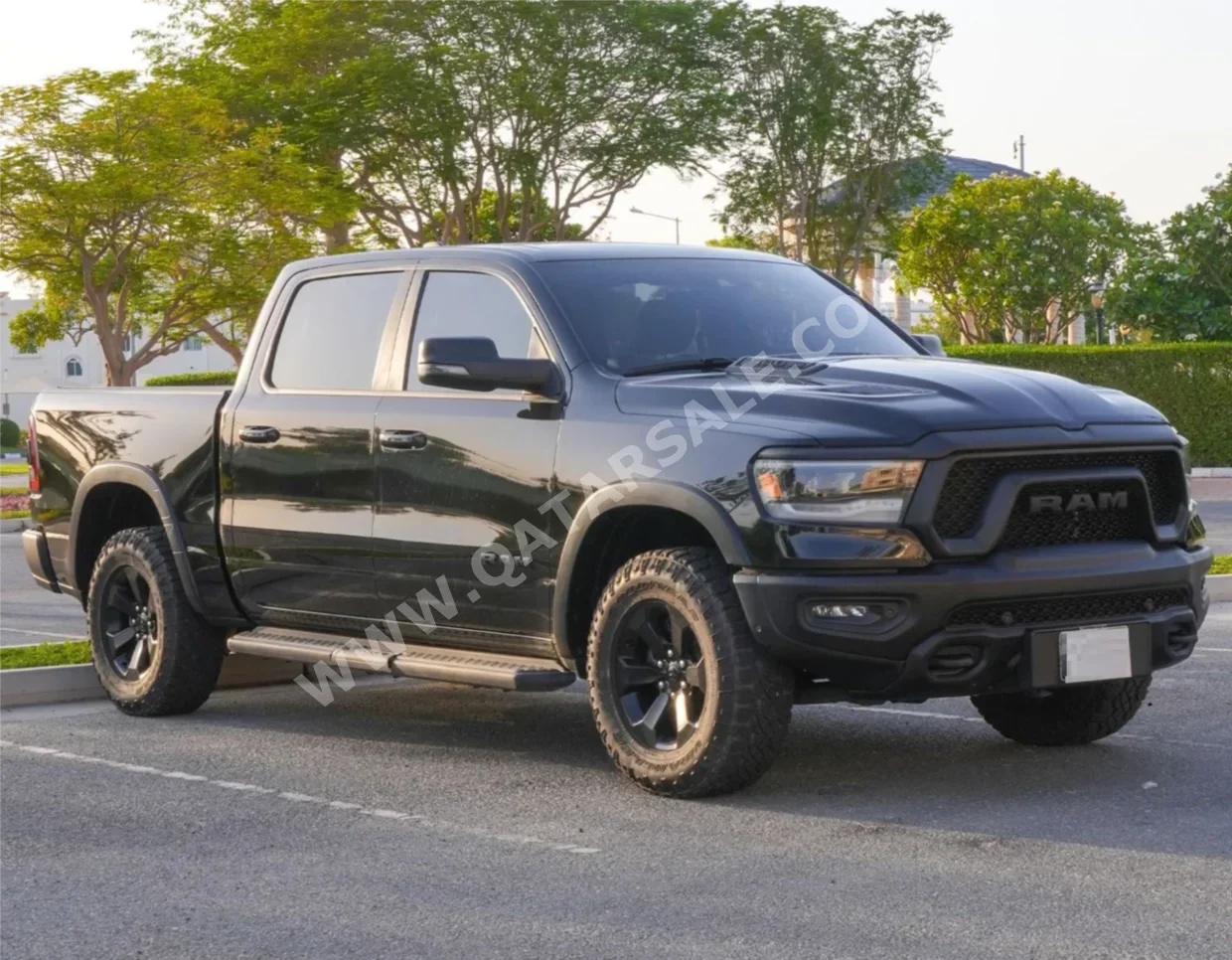 Dodge Ram Rebel 2023 Automatic 26,500 Km 8 Cylinder Four Wheel Drive (4WD) Pick Up Black With Warranty