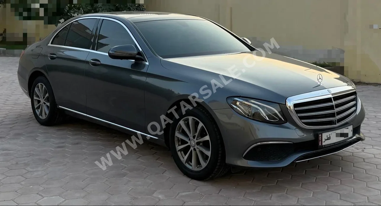 Mercedes-Benz  E-Class  200  2017  Automatic  191,700 Km  4 Cylinder  Rear Wheel Drive (RWD)  Sedan  Gray