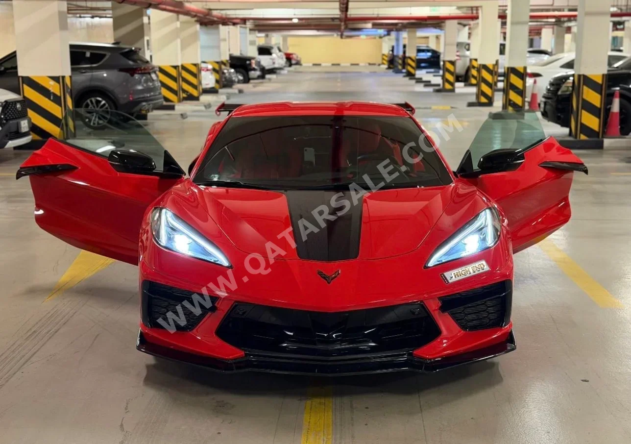 Chevrolet Corvette 8 Cylinder Sport Red 2024