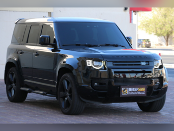 Land Rover  Defender  110 X  2023  Automatic  66,000 Km  8 Cylinder  Four Wheel Drive (4WD)  SUV  Black  With Warranty