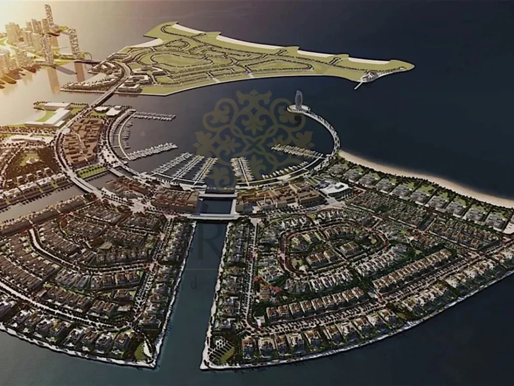 Lands For Sale  in Lusail  - Qetaifan Islands South  -Area Size 1,463 Square Meter