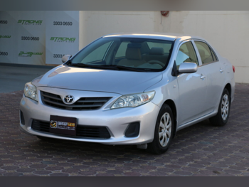 Toyota  Corolla  2012  Automatic  178,000 Km  4 Cylinder  Front Wheel Drive (FWD)  Sedan  Silver