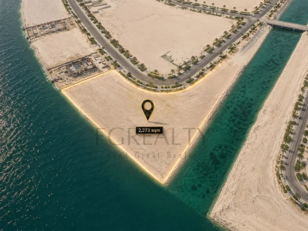 Lands For Sale  in Lusail  - Qetaifan Islands South  -Area Size 2,273 Square Meter