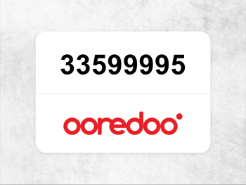 جوال اوريدو 33599995