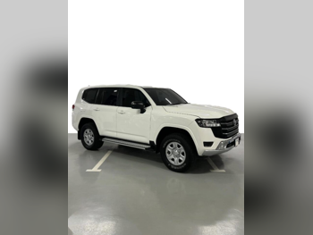 Toyota Land Cruiser GX 2024 Automatic 75,000 Km 6 Cylinder Four Wheel Drive (4WD) SUV White With Warranty