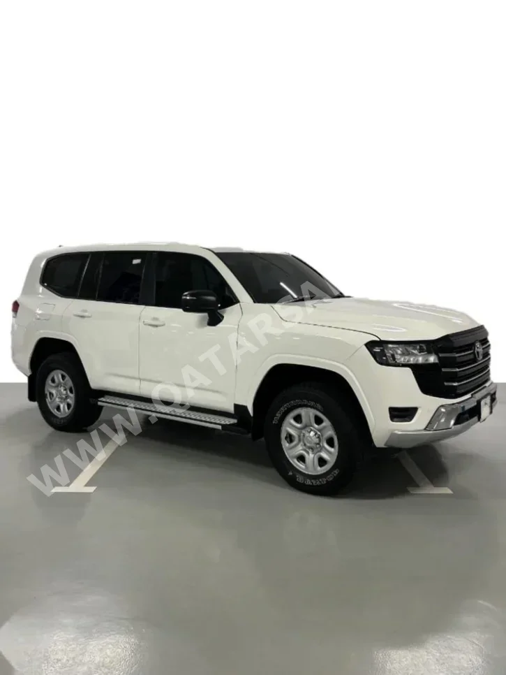 Toyota  Land Cruiser  GX  2024  Automatic  75,000 Km  6 Cylinder  Four Wheel Drive (4WD)  SUV  White  With Warranty