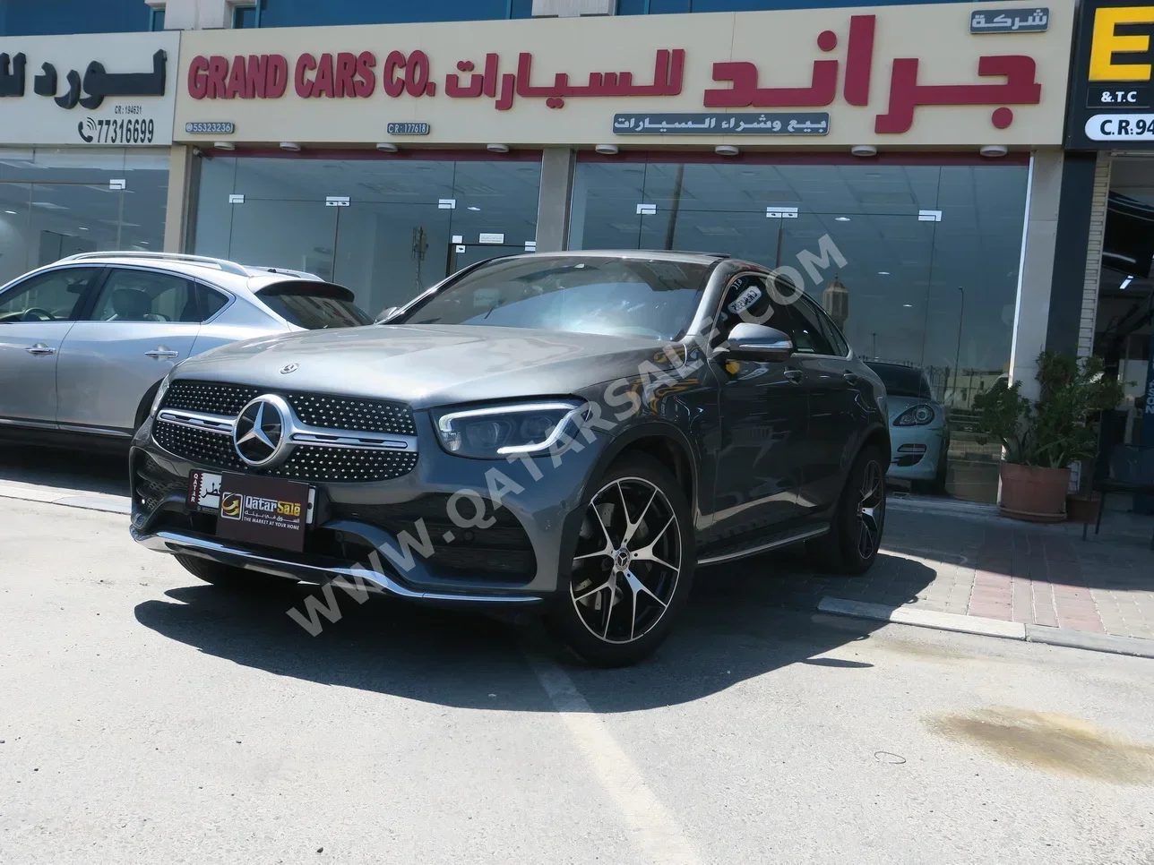 Mercedes-Benz GLC 300 2020 Automatic 65,000 Km 4 Cylinder Four Wheel Drive (4WD) SUV Gray