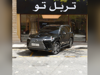 Lexus  LX  600 Luxury  2022  Automatic  158,400 Km  6 Cylinder  Four Wheel Drive (4WD)  SUV  Black  With Warranty