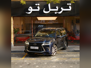 Lexus  LX  570 S  2019  Automatic  72,700 Km  8 Cylinder  Four Wheel Drive (4WD)  SUV  Dark Blue