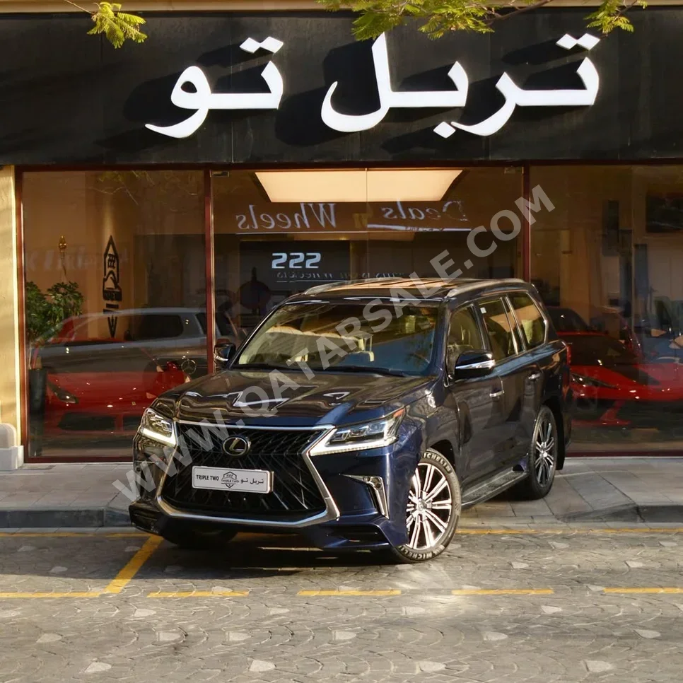 Lexus LX 570 S 2019 Automatic 72,700 Km 8 Cylinder Four Wheel Drive (4WD) SUV Dark Blue