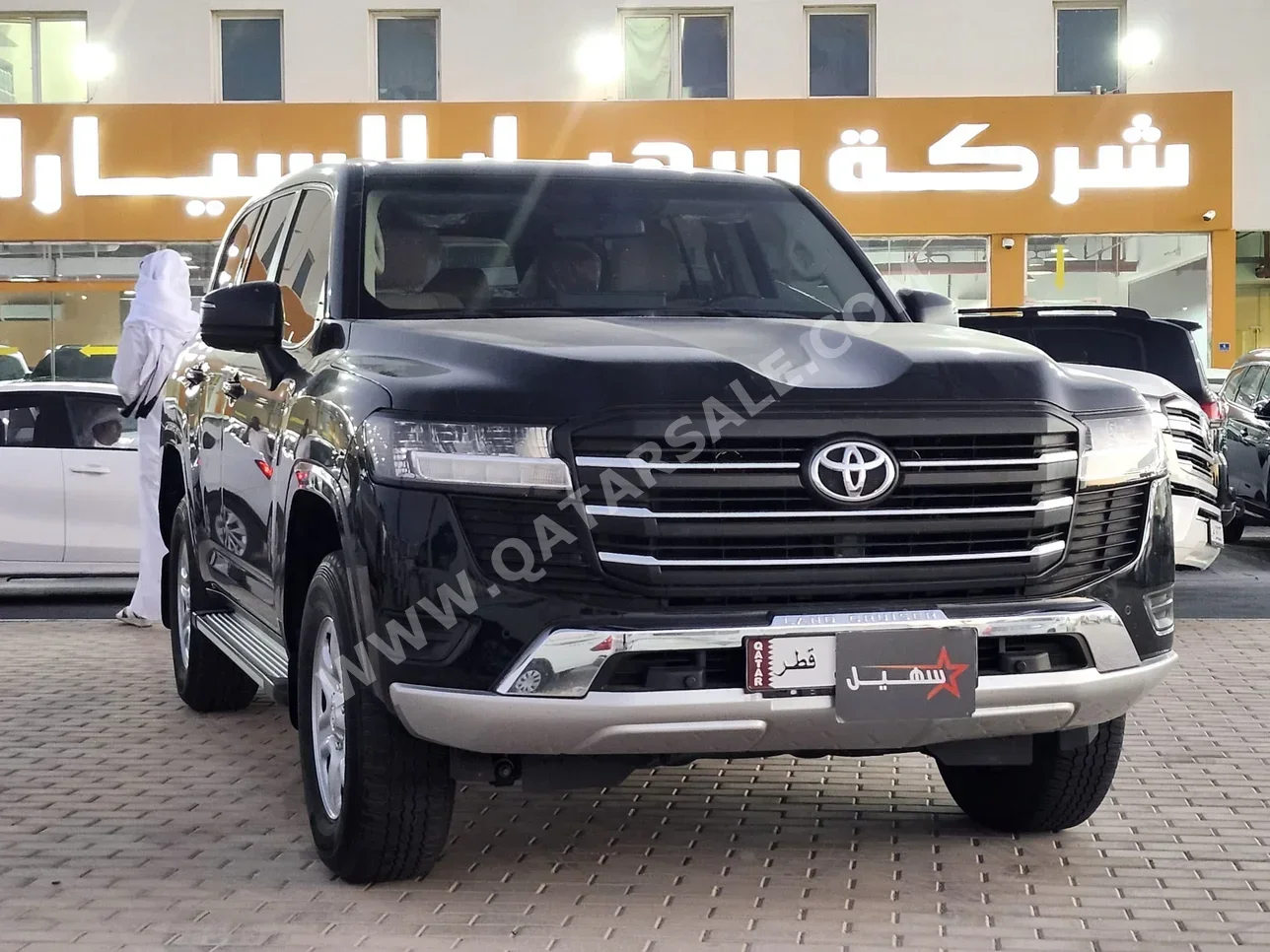 Toyota Land Cruiser GX 2023 Automatic 101,000 Km 6 Cylinder Four Wheel Drive (4WD) SUV Black