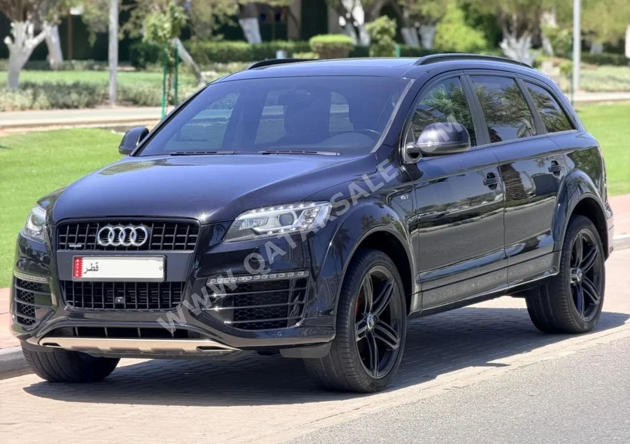 Audi Q7 40 TFSI 2015 Automatic 95,000 Km 6 Cylinder Four Wheel Drive (4WD) SUV Black
