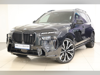 BMW  X-Series  X7 M60i  2024  Automatic  32,600 Km  8 Cylinder  All Wheel Drive (AWD)  SUV  Black  With Warranty
