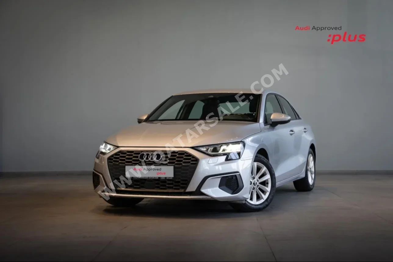 Audi A3 1.4 2023 Automatic 26,000 Km 4 Cylinder Front Wheel Drive (FWD) Sedan Silver With Warranty