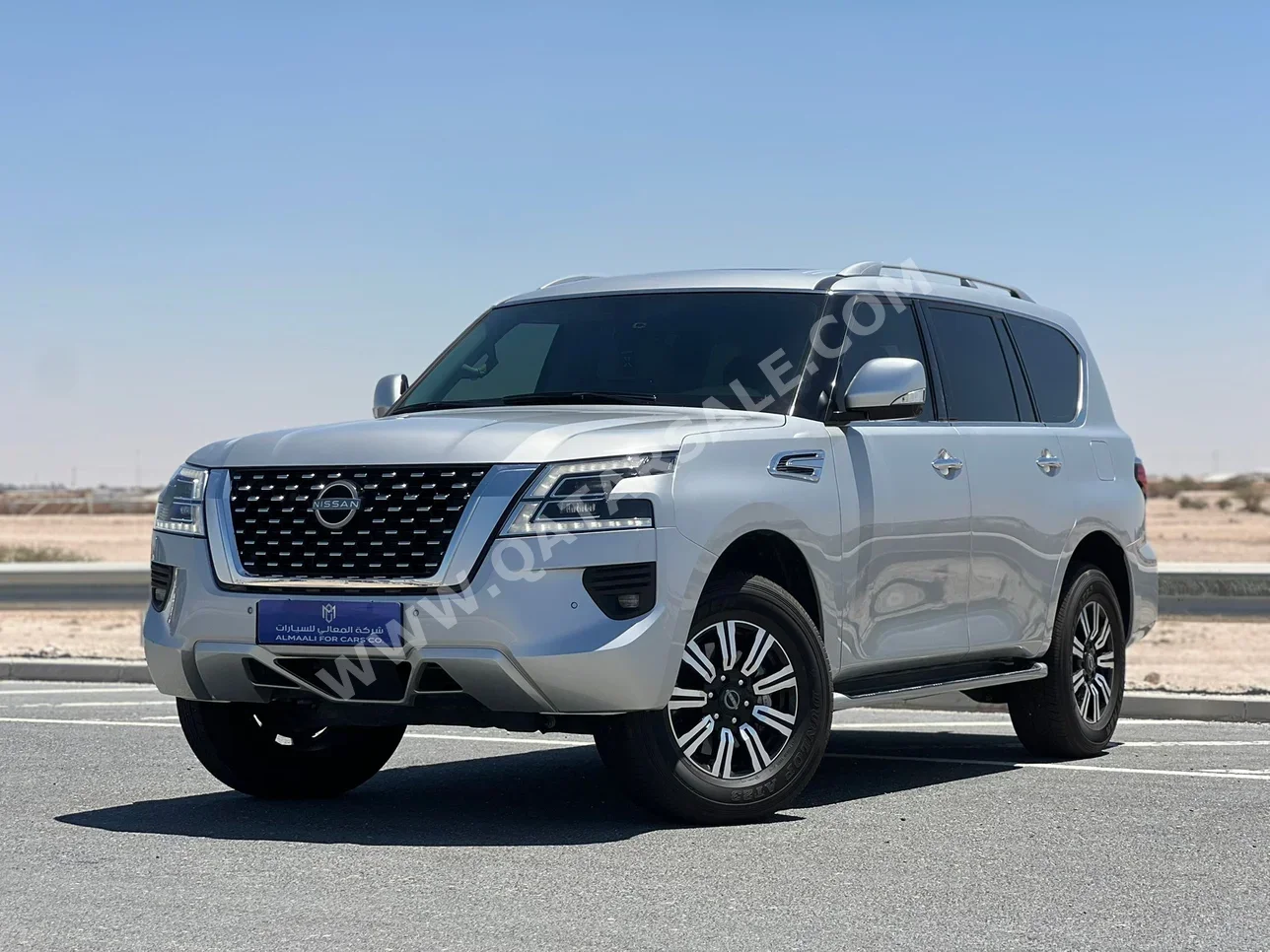 Nissan Patrol SE 2023 Automatic 54,000 Km 8 Cylinder Four Wheel Drive (4WD) SUV Silver With Warranty