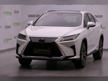 Lexus RX 350 2018 Automatic 72,000 Km 6 Cylinder Four Wheel Drive (4WD) SUV White