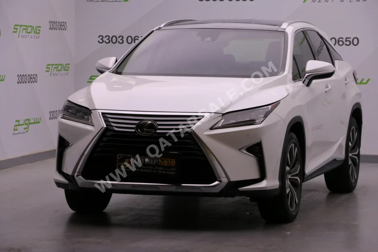 Lexus RX 350 2018 Automatic 72,000 Km 6 Cylinder Four Wheel Drive (4WD) SUV White