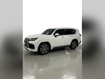 Lexus  LX  600 Luxury  2026  Automatic  3,000 Km  6 Cylinder  Four Wheel Drive (4WD)  SUV  White  With Warranty