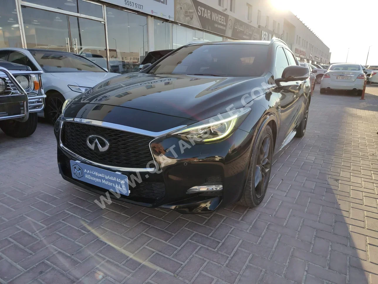Infiniti Q 30S 2017 Automatic 44,000 Km 4 Cylinder All Wheel Drive (AWD) SUV Black