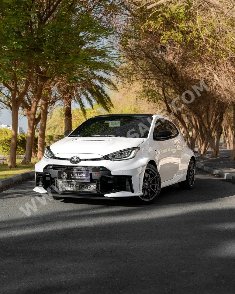 Toyota  Yaris  GR  2026  Automatic  5,000 Km  3 Cylinder  Four Wheel Drive (4WD)  Hatchback  White  With Warranty