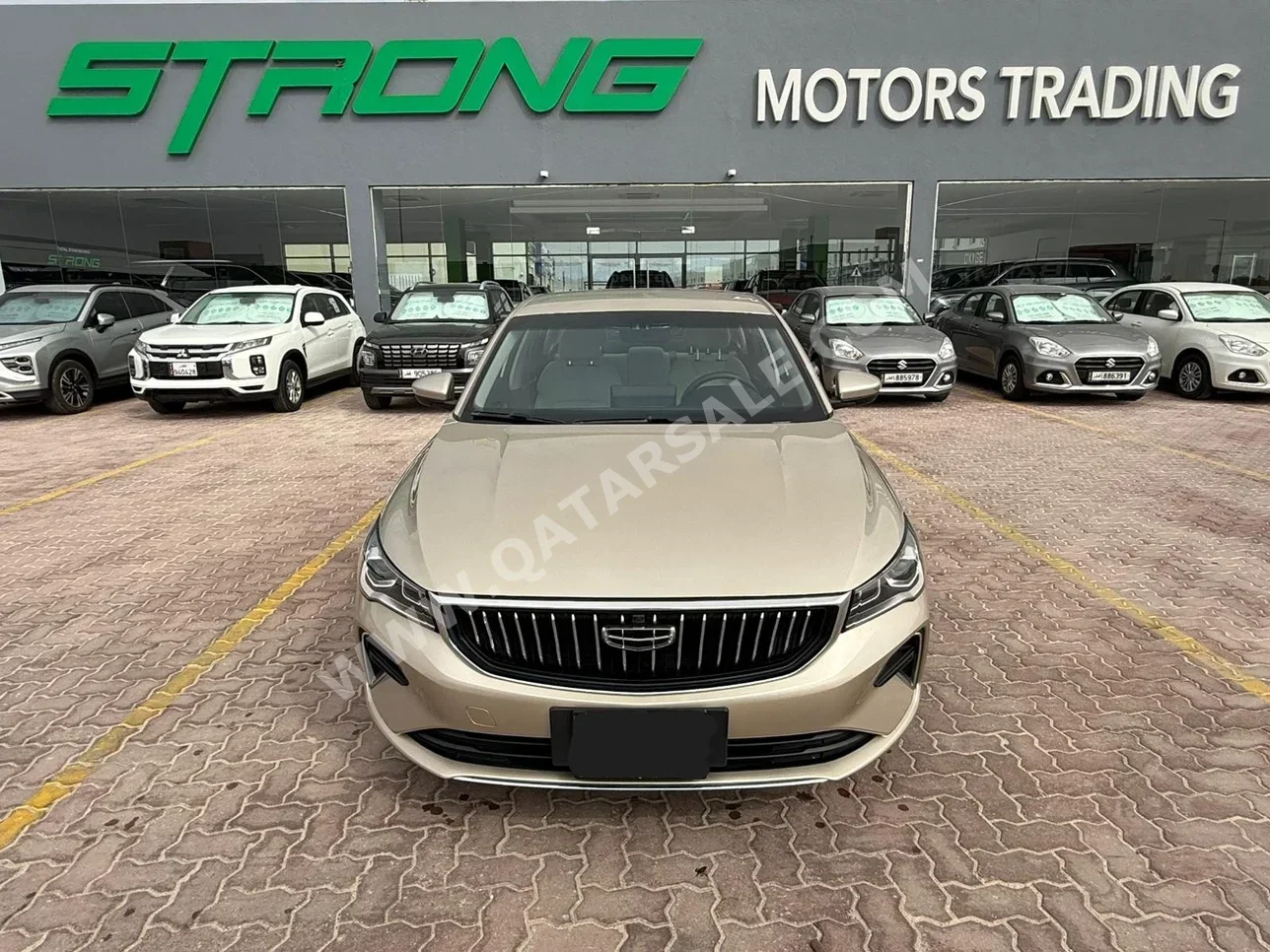 Geely  Emgrand  2024  Automatic  85,000 Km  4 Cylinder  Four Wheel Drive (4WD)  Sedan  Gold  With Warranty