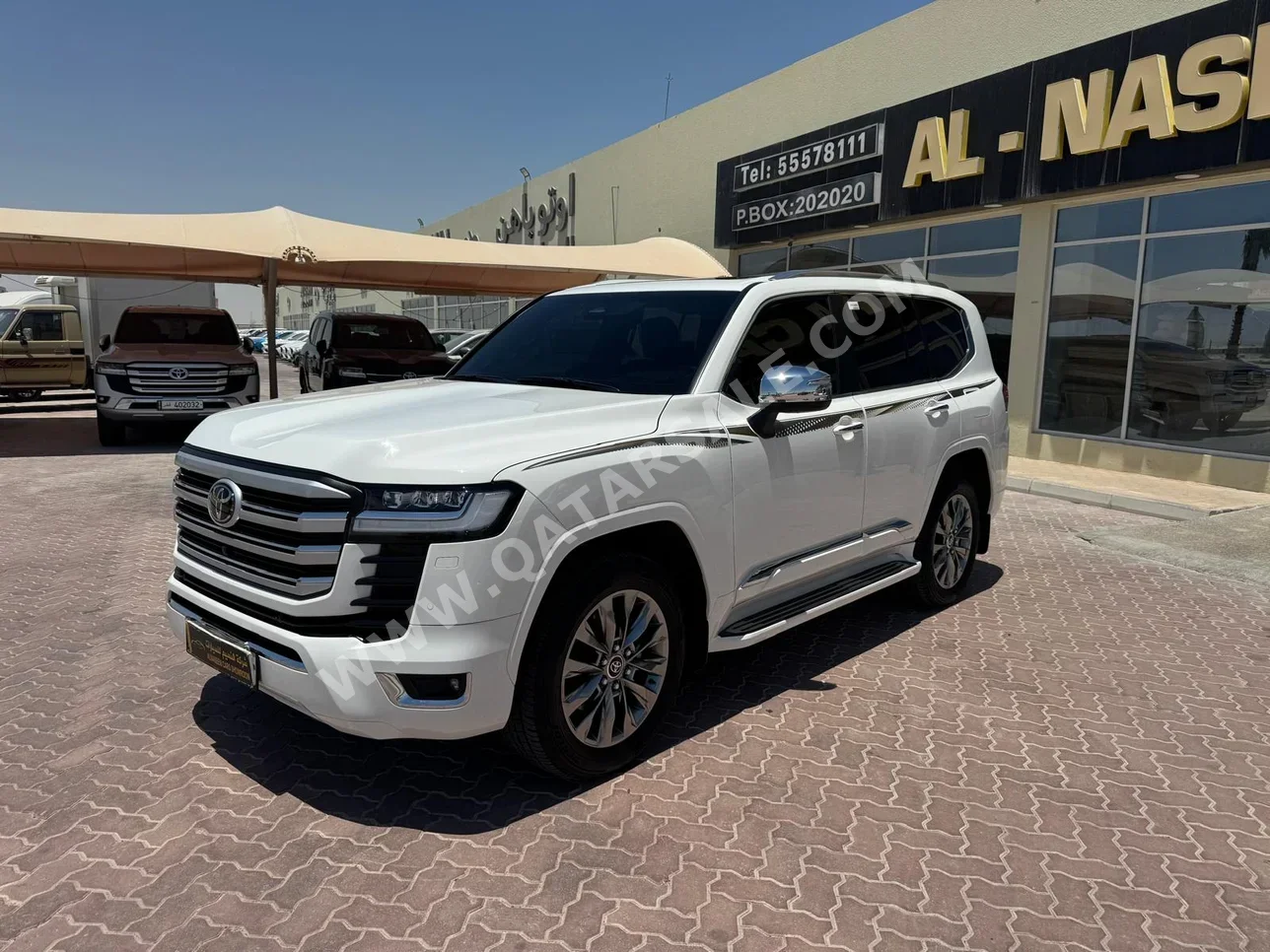 Toyota Land Cruiser VXR Twin Turbo 2025 Automatic 28,000 Km 6 Cylinder Four Wheel Drive (4WD) SUV White With Warranty
