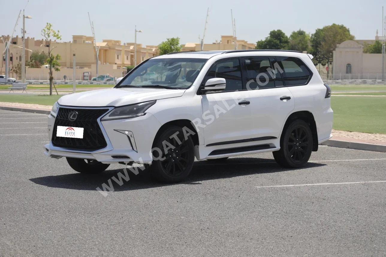 Lexus LX 570 S 2019 Automatic 270,990 Km 8 Cylinder Four Wheel Drive (4WD) SUV White