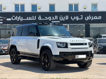 Land Rover  Defender  110  2025  Automatic  8,000 Km  4 Cylinder  Four Wheel Drive (4WD)  SUV  White  With Warranty