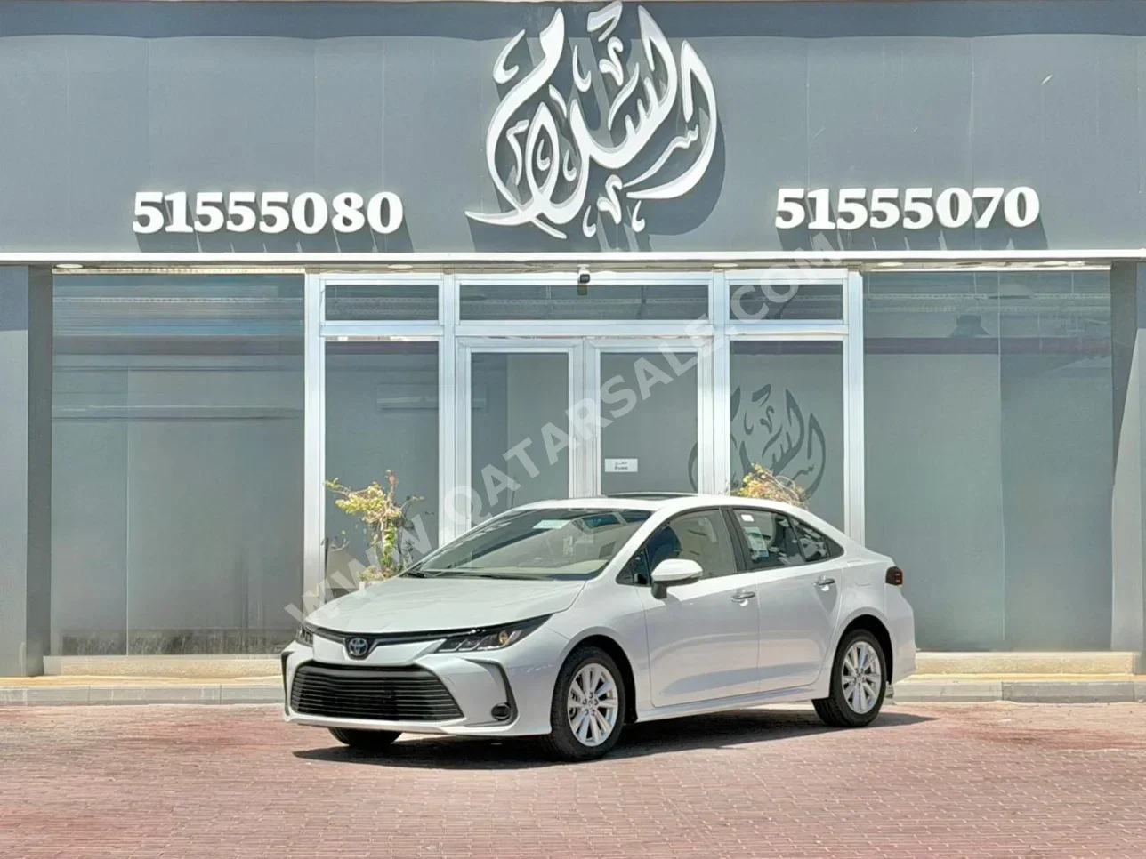 Toyota Corolla 2024 Automatic 61,000 Km 4 Cylinder Front Wheel Drive (FWD) Sedan White With Warranty
