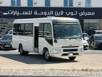 Toyota  Coaster  2022  Manual  102,000 Km  4 Cylinder  Rear Wheel Drive (RWD)  Van / Bus  White