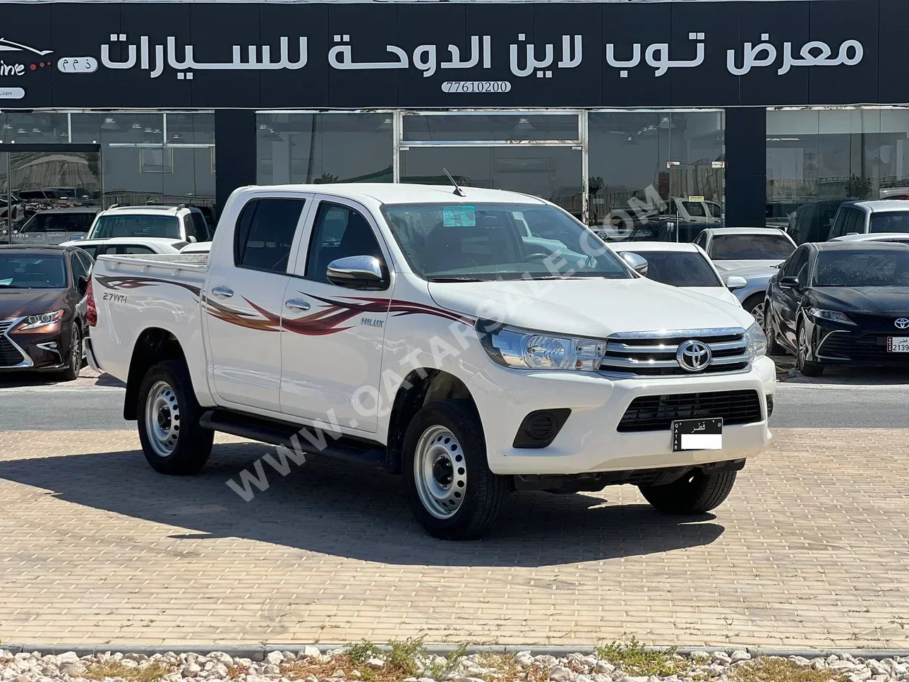 Toyota Hilux 2022 Manual 78,000 Km 4 Cylinder Four Wheel Drive (4WD) Pick Up White