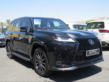 Lexus LX 600 F Sport 2026 Automatic 2,400 Km 6 Cylinder Four Wheel Drive (4WD) SUV Black With Warranty