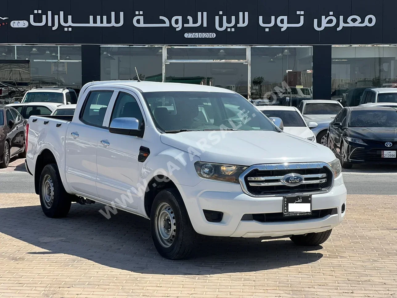 فورد بيكب 2021 عادي 136,000 كم 4 سلندر دفع خلفي بيكب أبيض