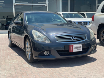 Infiniti  G  25  2013  Automatic  94,000 Km  6 Cylinder  Rear Wheel Drive (RWD)  Sedan  Gray