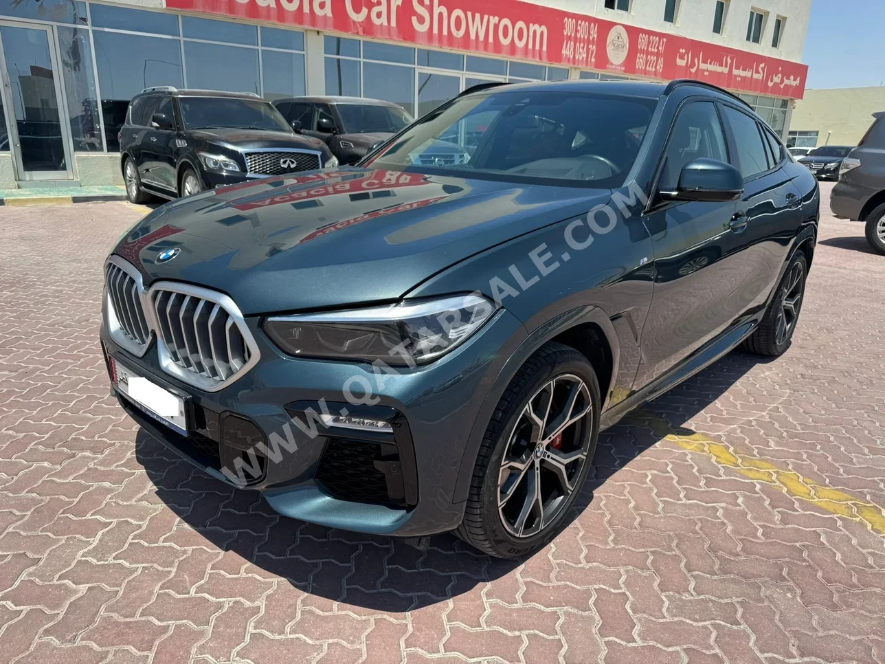BMW X-Series X6 2022 Automatic 49,000 Km 6 Cylinder Four Wheel Drive (4WD) SUV Green
