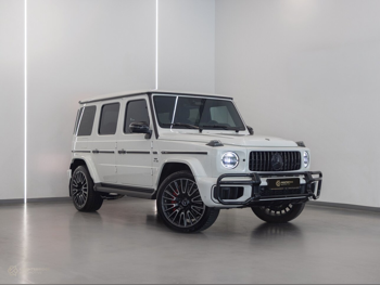 Mercedes-Benz  G-Class  63 AMG  2025  Automatic  15,750 Km  8 Cylinder  Four Wheel Drive (4WD)  SUV  White  With Warranty