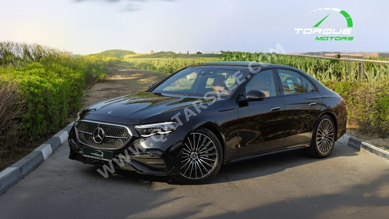 مرسيدس - بنز اي - كلاس 300 AMG 2026 اوتوماتيك 0 كم 4 سلندر دفع خلفي سيدان أسود تحت الضمان