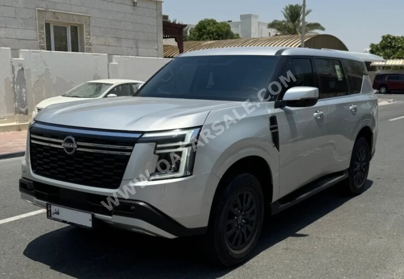 Nissan Patrol XE 2025 Automatic 43,000 Km 6 Cylinder Four Wheel Drive (4WD) SUV Silver With Warranty